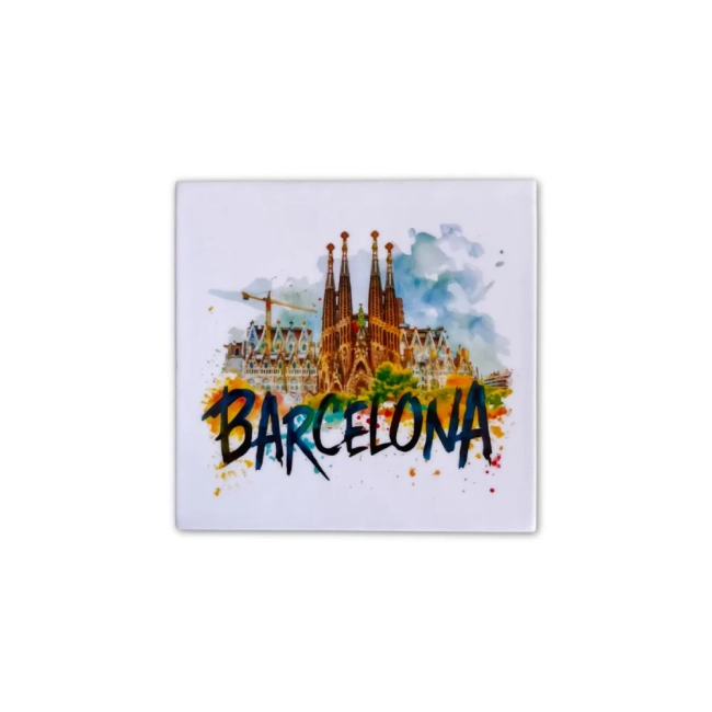 Imã Decorativo Lembrança - Barcelona
