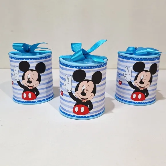 Jogo da Memória em mdf na Tubo Lata - Mickey