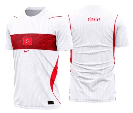 Arte Vetor Camisa Turquia Home 2026