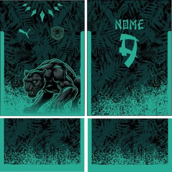 Arte Vetor Camisa Interclasse Pantera 286