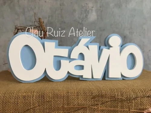 Letras Decorativas de mdf Sobreposição