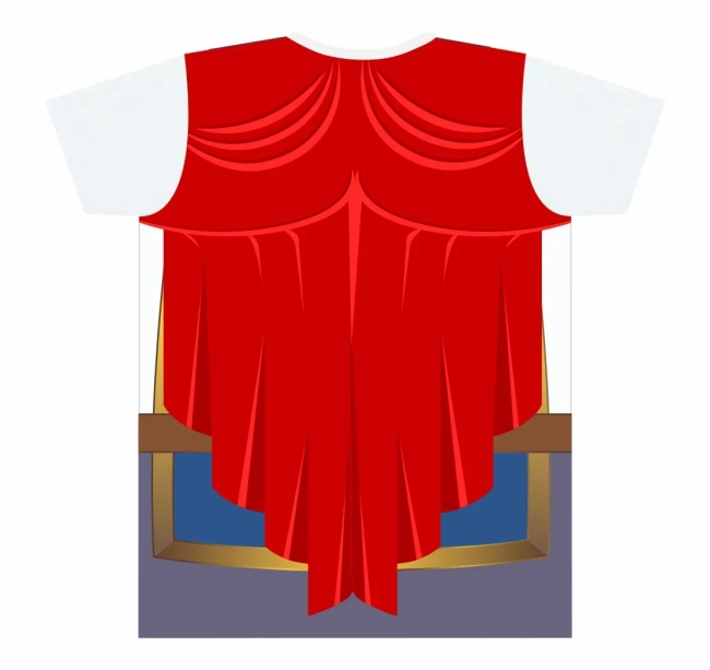 Camiseta Infantil Fantasia Príncipe Cavaleiro com Capa e Espada
