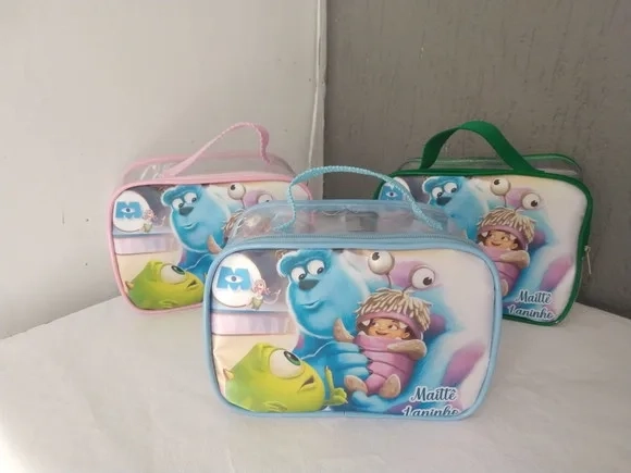 Bolsinha Personalizada. em Plástico Cristal