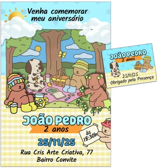 Convite Digital C/tag Bobbie Goods 2