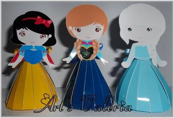 Princesas Cut 2D - Porta Bombom