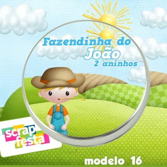 Latinhas Personalizadas Festa Fazendinha
