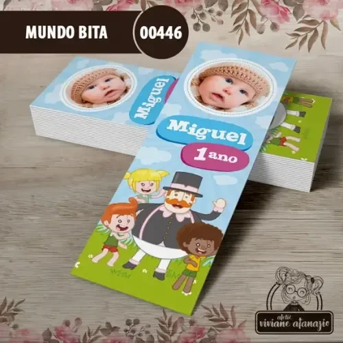 Marcador de Livro Mundo Bita - 00446