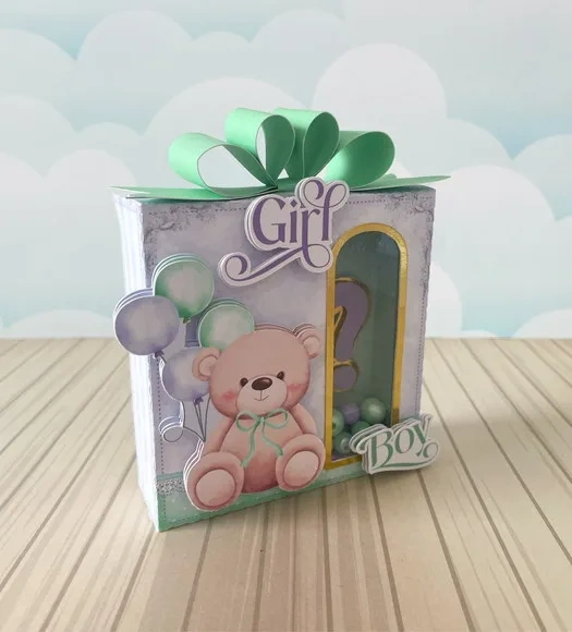 Kit 30 Lembrancinhas Chá Revelação