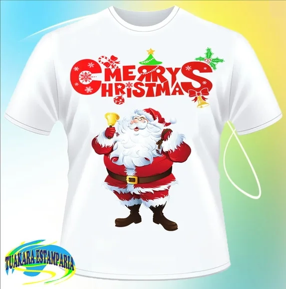 Camiseta Merry Christmas - Feliz Natal