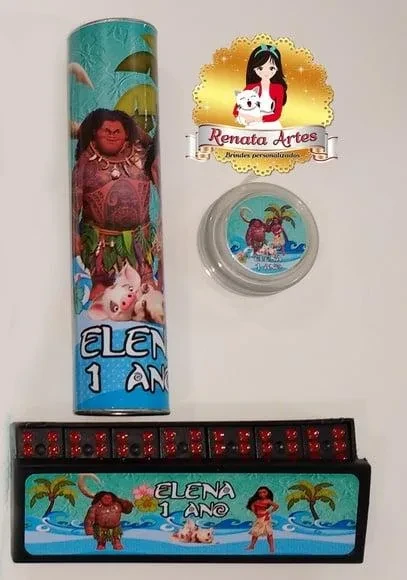 Moana - Kit Jogos Personalizado