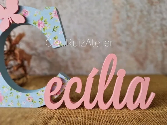 Jardim Encantado - Nomes Personalizados