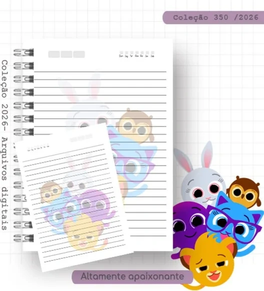 Caderno ou Agenda Personalizada