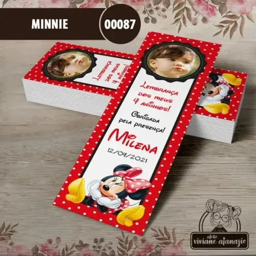 Marcador de Livro Minnie - 00087