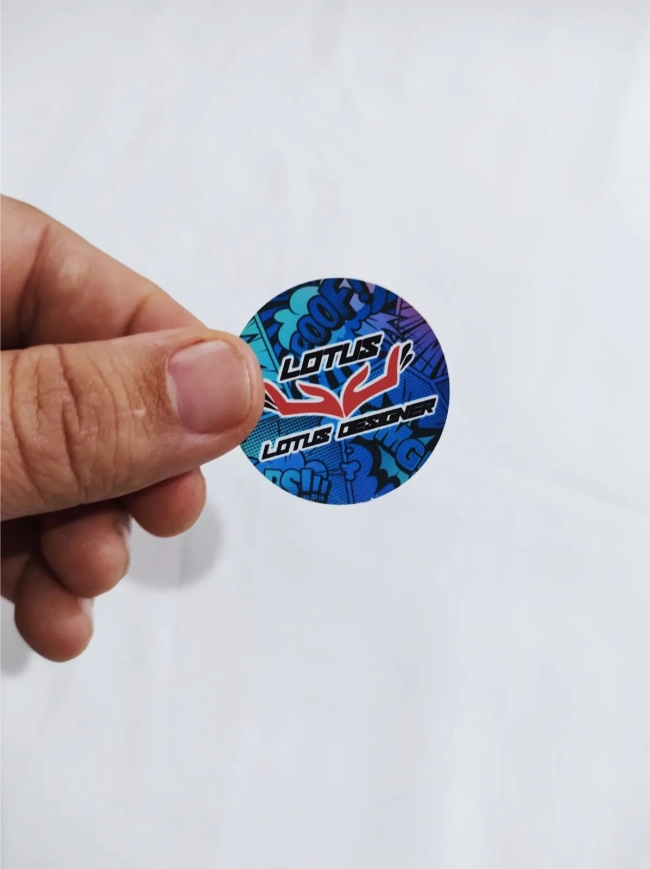 ADESIVO 4X4CM PERSONALIZADO KIT 20 UNDS