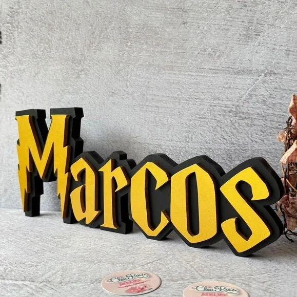 Harry Potter Sb Letras Decorativas de Parede -festa Infantil