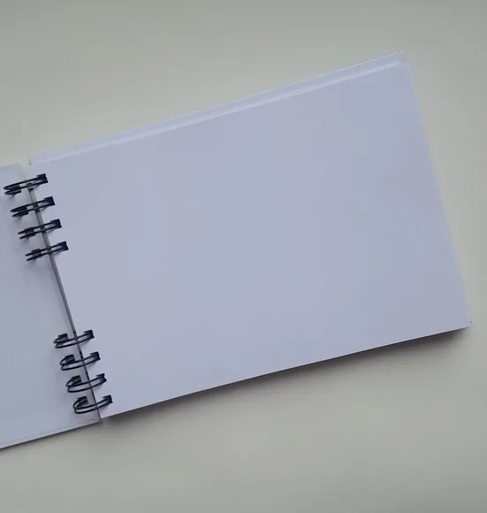 Caderno de Assinaturas / Mensagens p/ os Noivos - Horizontal