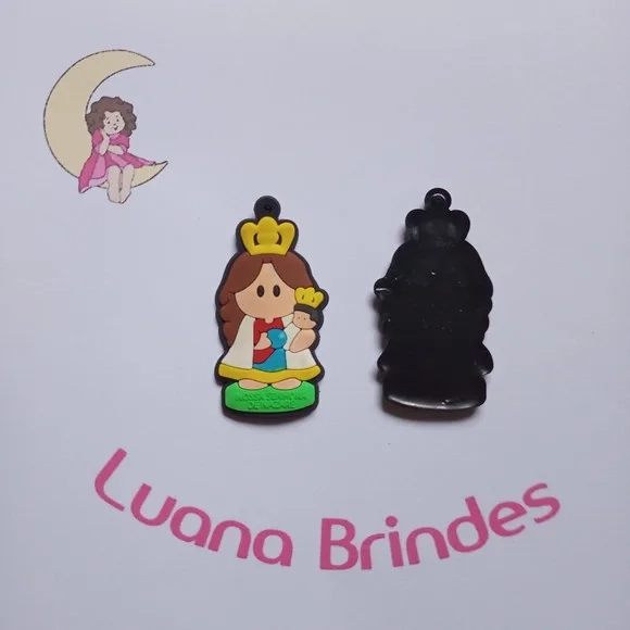 Pingente Nossa Senhora Nazare 5,5cm Pct 5 Unidades