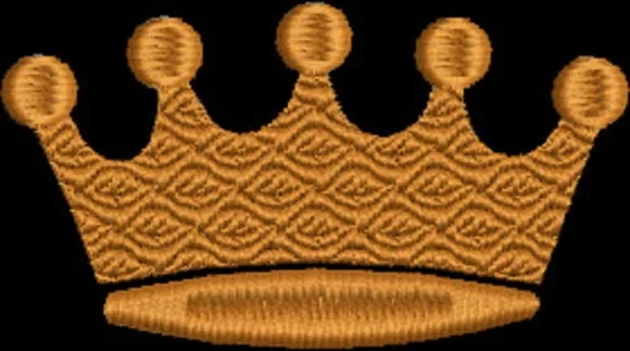 Matriz de Bordado Coroa