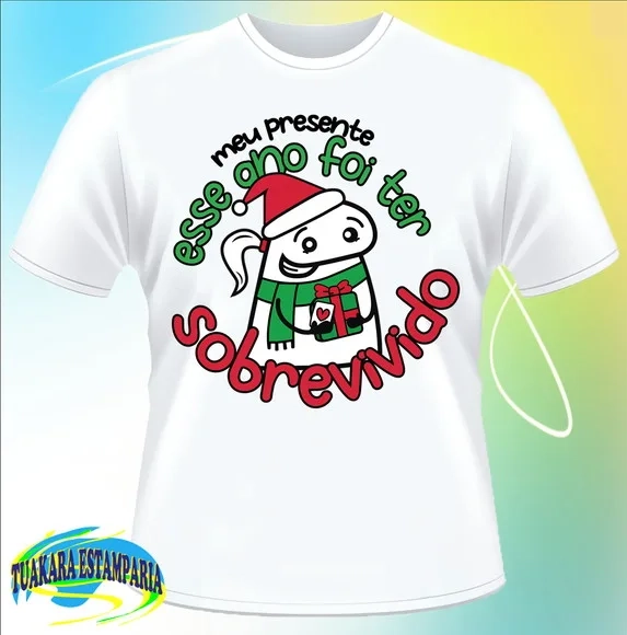 Camiseta Natal Flork 02 Meu Presente