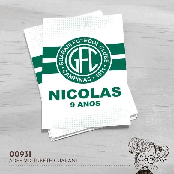 Adesivo Tubete Guarani - 00931