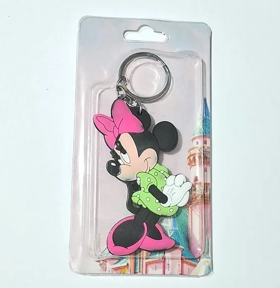 Chaveiro Minnie Frente e Verso Emborrachado 1 Unidade