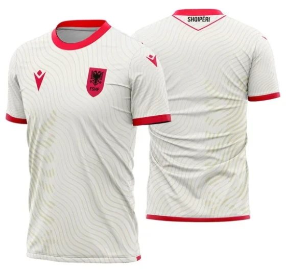 Arte Vetor Camisa Albania Away 2026