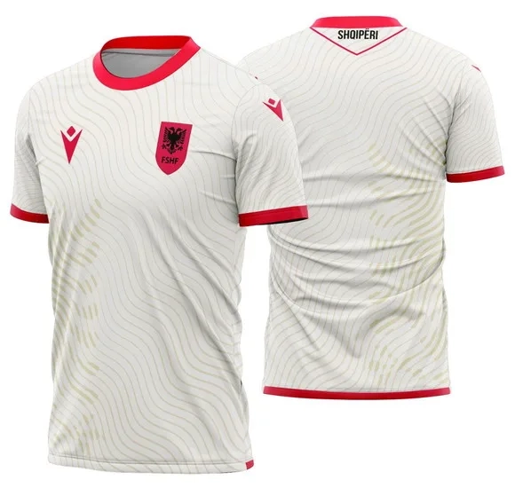 Arte Vetor Camisa Albania Away 2026