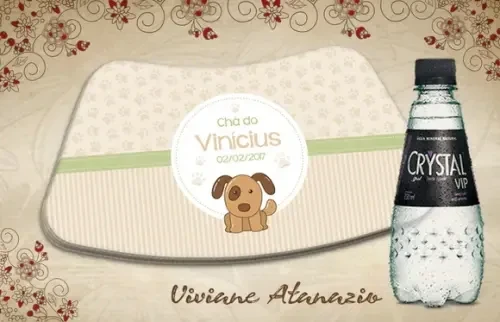 Rótulo Crystal Vip Cachorrinho - 00399