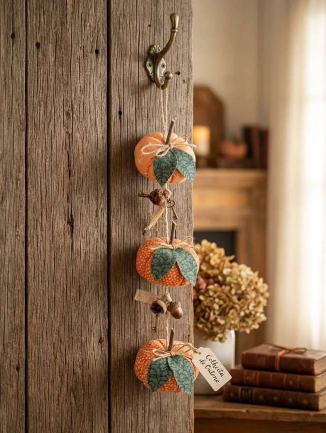 Aboboras em Tecido - Decoraçao Casa