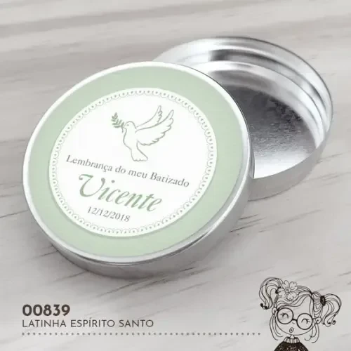 Latinha Adesivada Espírito Santo - 00839