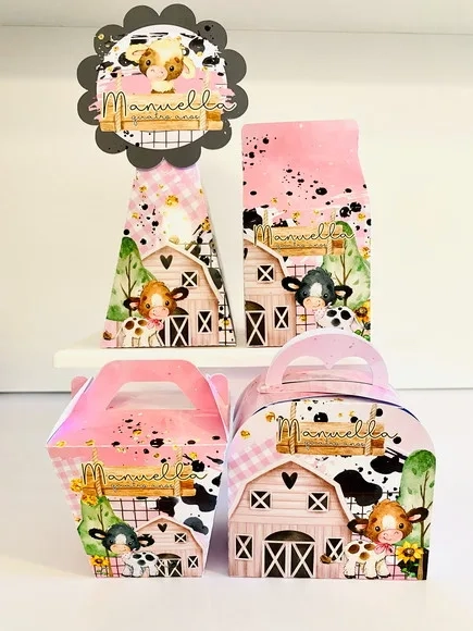 Kit 30 Lembrancinhas Fazendinha