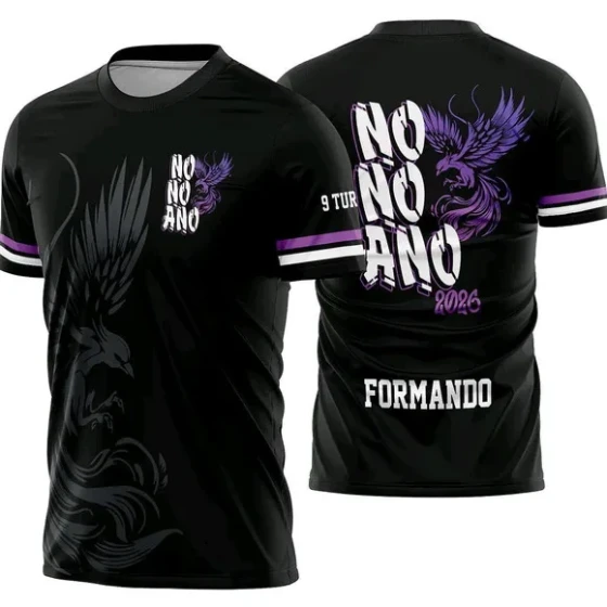 Arte Vetor Camisa Nono Ano Fenix Mod-324