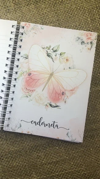 Caderneta de Saúde / Vacinação Personalizada - Borboletas