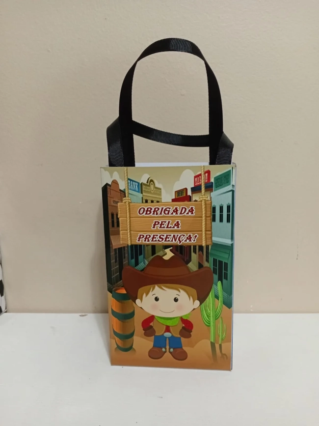 Sacolinhas Personalizadas Country para Lembrancinhas