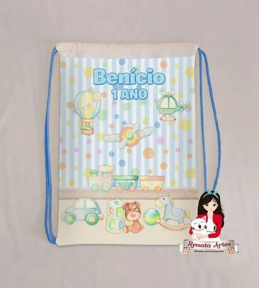 Mochila Brinquedos Vintage