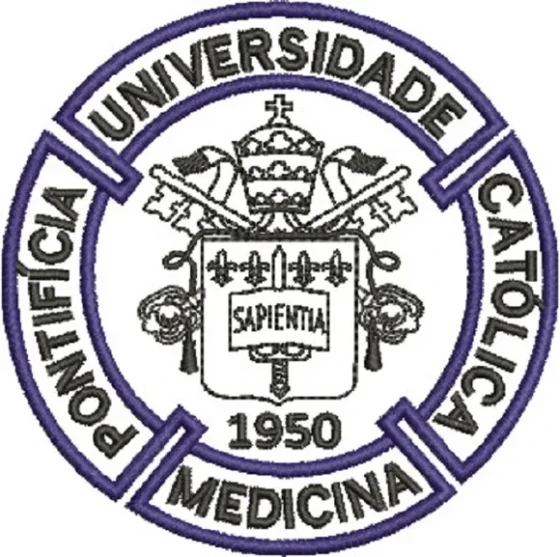 Bordado Símbolo Pontifícia Universidade Católica - Medicina