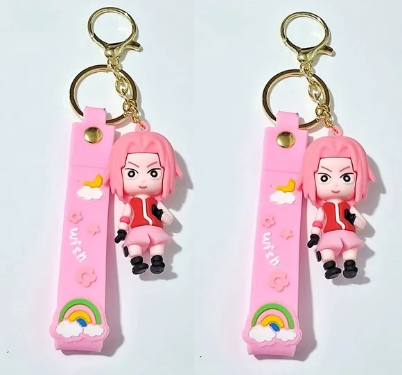 Chaveiro Sakura Haruno Anime Naruto 2 Unidades