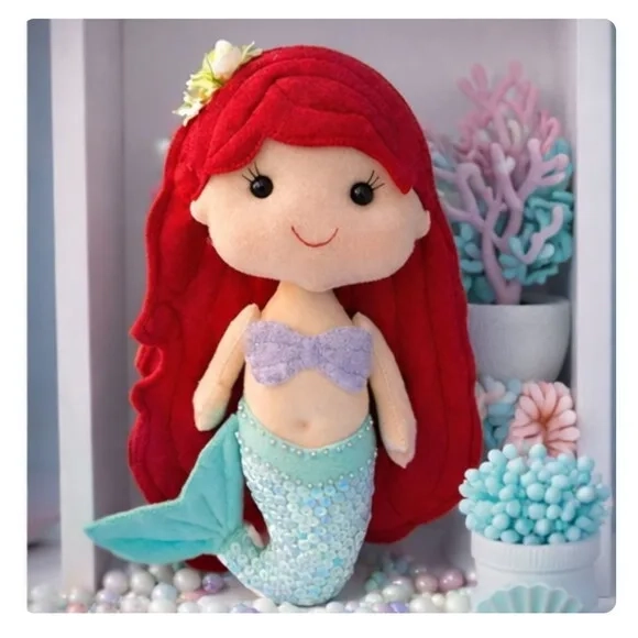 Boneca Sereia em Feltro | Decoração Fundo do Mar | Quarto