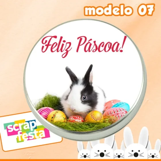 Latinhas Personalizadas Festa Páscoa