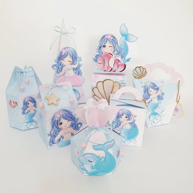 Kit 30 Lembrancinhas Sereia