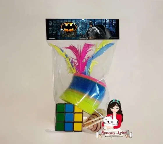 Kit Brinquedos Retrô Tema Batman