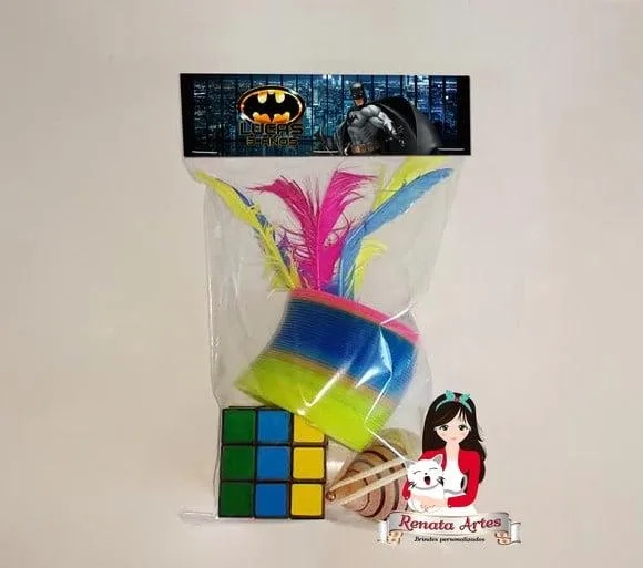 Kit Brinquedos Retrô Tema Batman