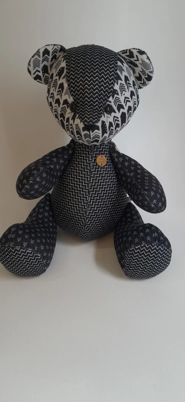 Urso Patchwork Médio