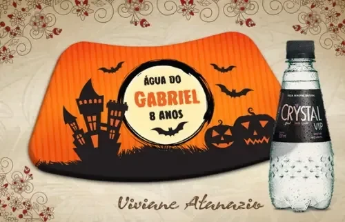 Rótulo Crystal Vip Halloween - 00341