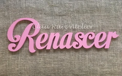 Letras Decorativas Nome De Parede