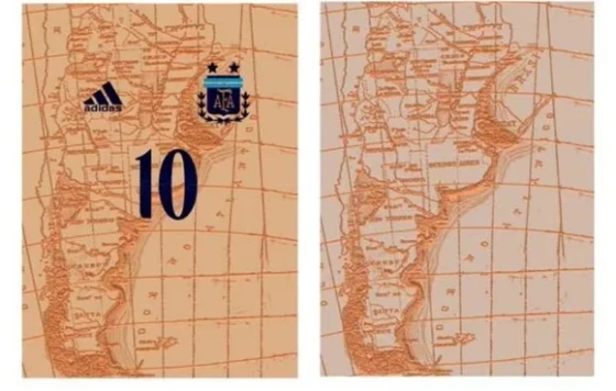 Vetor Camisa do Argentina