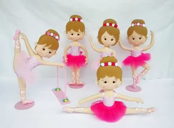 Kit Bailarina 5 Peças.
