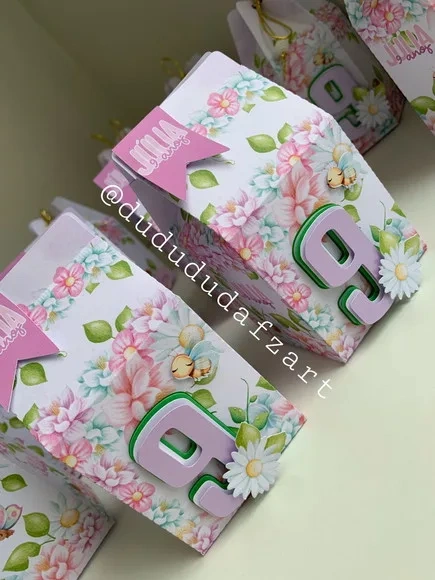 Kit 30 Lembrancinhas Floral