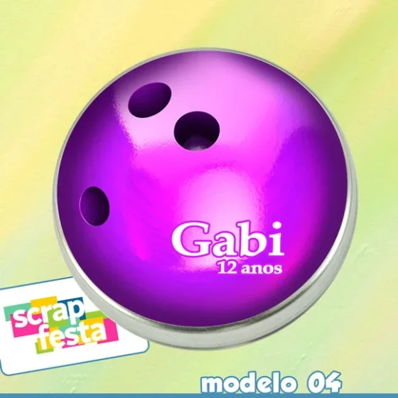 Latinhas Personalizadas Boliche