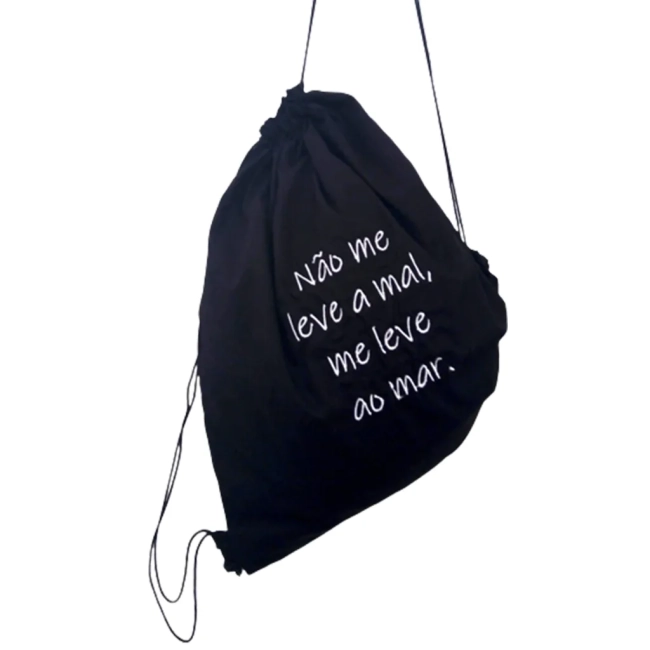 Mochila Saco de Tecido